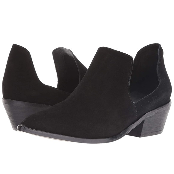 Black cutout Chinese laundry Focus ankle booties 9 - Picture 2 of 8